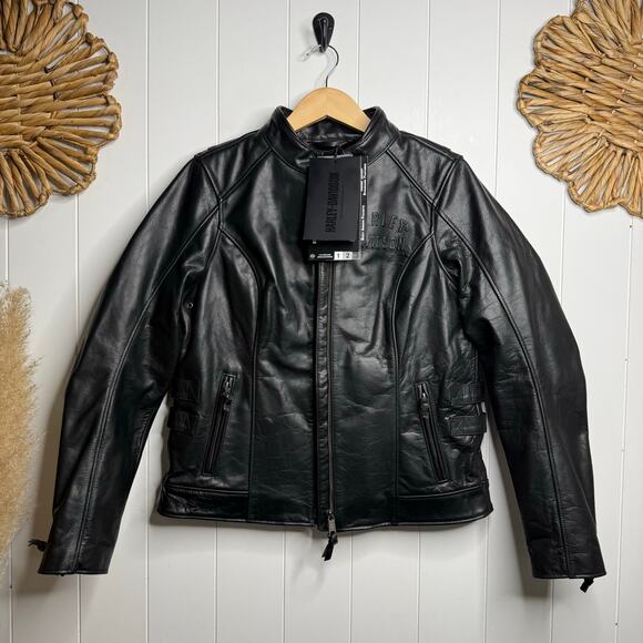 Harley-Davidson leather jacket black - Picture 3 of 15